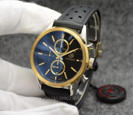 Tag Heuer Carrera Mens Watch 44mm Quartz movement Stainless Steel Watches