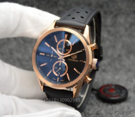 Tag Heuer Carrera Mens Watch 44mm Quartz movement Stainless Steel Watches - Image 3