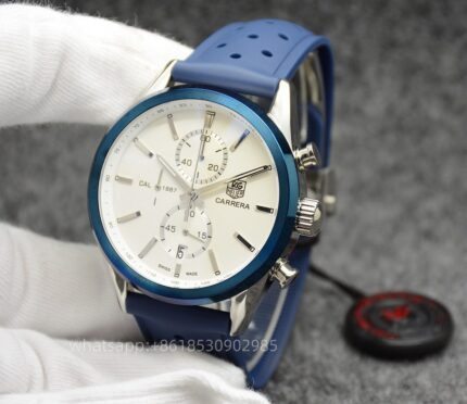 Tag Heuer Carrera Mens Watch 44mm Quartz movement Stainless Steel Watches - Image 4