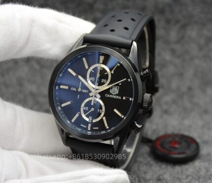 Tag Heuer Carrera Mens Watch 44mm Quartz movement Stainless Steel Watches - Image 6