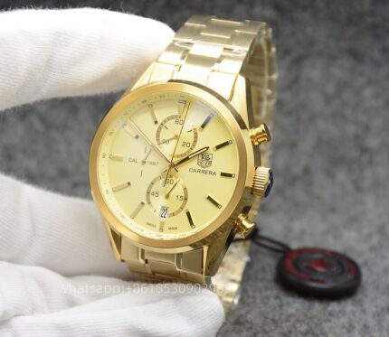 Tag Heuer Carrera Mens Watch 44mm Quartz movement Stainless Steel Watches - Image 2