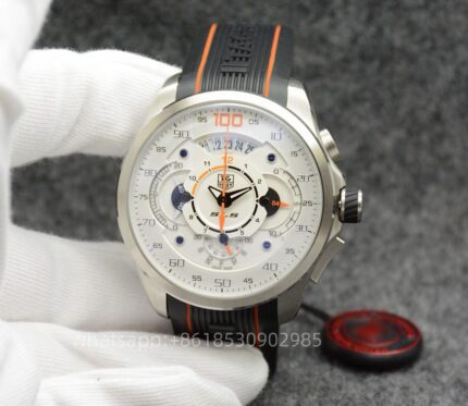 Tag Heuer Carrera Mens Watch 47.5mm Quartz movement Stainless Steel Watches - Image 6