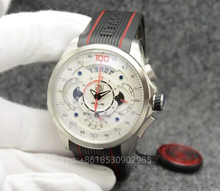 Tag Heuer Carrera Mens Watch 47.5mm Quartz movement Stainless Steel Watches - Image 5