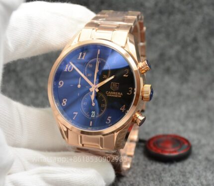 Tag Heuer Carrera Mens Watch 44mm Quartz movement Stainless Steel Watches - Image 2