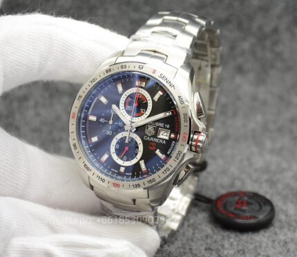 Tag Heuer Carrera Mens Watch 44mm Quartz movement Stainless Steel Watches