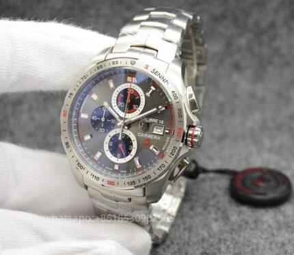 Tag Heuer Carrera Mens Watch 44mm Quartz movement Stainless Steel Watches - Image 2