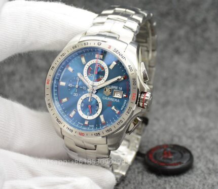 Tag Heuer Carrera Mens Watch 44mm Quartz movement Stainless Steel Watches - Image 3