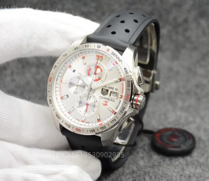 Tag Heuer Carrera Mens Watch 44mm Quartz movement Stainless Steel Watches - Image 4