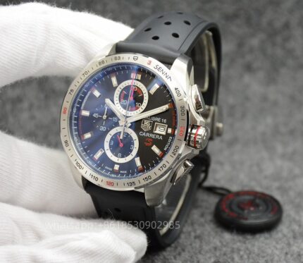 Tag Heuer Carrera Mens Watch 44mm Quartz movement Stainless Steel Watches - Image 5