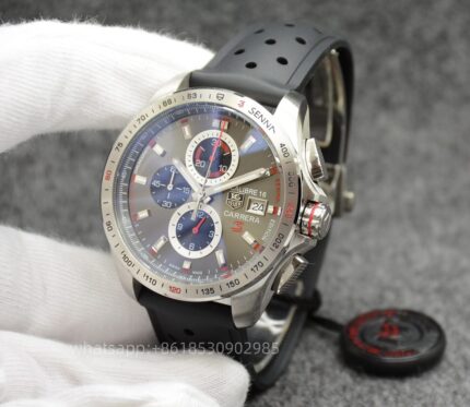 Tag Heuer Carrera Mens Watch 44mm Quartz movement Stainless Steel Watches - Image 7