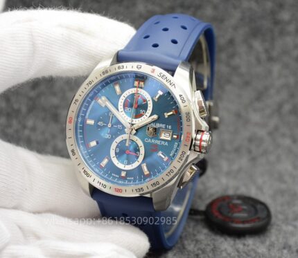 Tag Heuer Carrera Mens Watch 44mm Quartz movement Stainless Steel Watches - Image 8