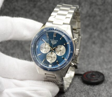 Tag Heuer Carrera Mens Watch 44mm Quartz movement Stainless Steel Watches