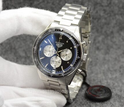 Tag Heuer Carrera Mens Watch 44mm Quartz movement Stainless Steel Watches - Image 2