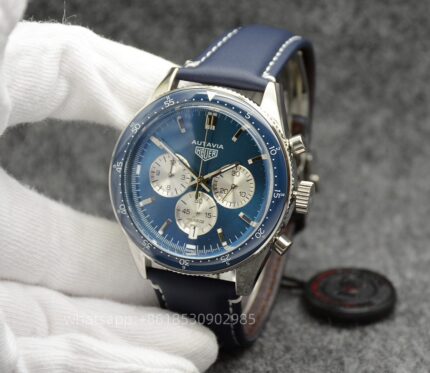 Tag Heuer Carrera Mens Watch 44mm Quartz movement Stainless Steel Watches - Image 6