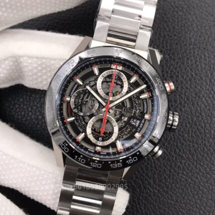 Tag Heuer Carrera Mens Watch 43mm CAL.2824 Automatic Mechanical Movement Stainless Steel Watches XF Factory - Image 3