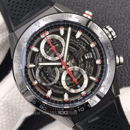 Tag Heuer Carrera Mens Watch 42mm CAL.2824 Automatic Mechanical Movement Stainless Steel Watches XF Factory - Image 4