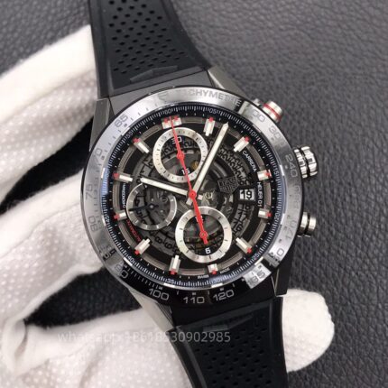 Tag Heuer Carrera Mens Watch 42mm CAL.2824 Automatic Mechanical Movement Stainless Steel Watches XF Factory - Image 2