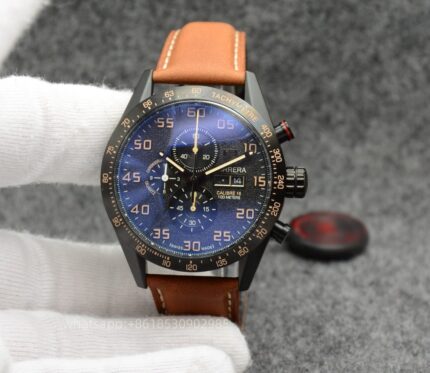 Tag Heuer Carrera Mens Watch 43mm Quartz movement Stainless Steel Watches