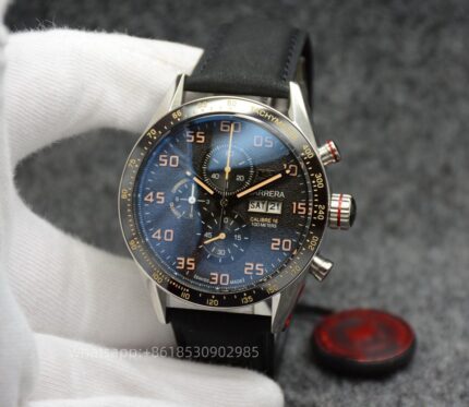 Tag Heuer Carrera Mens Watch 43mm Quartz movement Stainless Steel Watches - Image 4