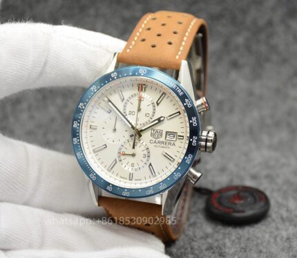 Tag Heuer Carrera Mens Watch 43.5mm Quartz movement Stainless Steel Watches