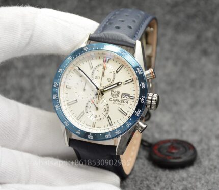 Tag Heuer Carrera Mens Watch 43.5mm Quartz movement Stainless Steel Watches - Image 2