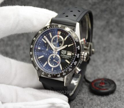 Tag Heuer Carrera Mens Watch 43.5mm Quartz movement Stainless Steel Watches - Image 3