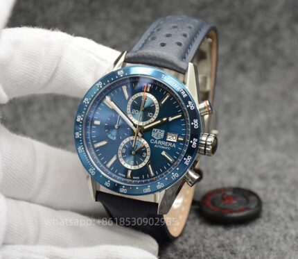 Tag Heuer Carrera Mens Watch 43.5mm Quartz movement Stainless Steel Watches - Image 5