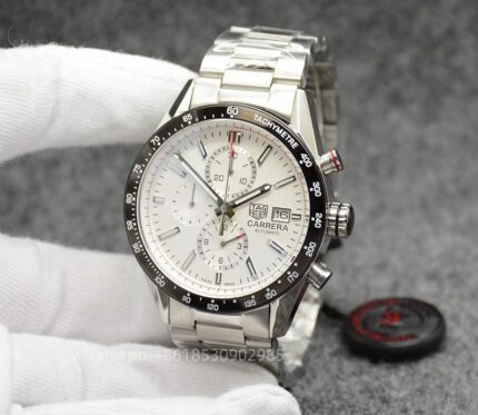 Tag Heuer Carrera Mens Watch 43.5mm Quartz movement Stainless Steel Watches