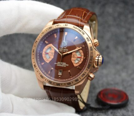 Tag Heuer Carrera Mens Watch 44mm Quartz movement Stainless Steel Watches - Image 6