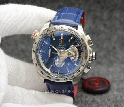 Tag Heuer Carrera Mens Watch 44mm Quartz movement Stainless Steel Watches - Image 7