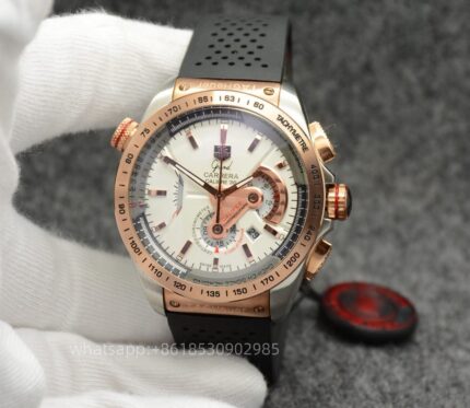 Tag Heuer Carrera Mens Watch 44mm Quartz movement Stainless Steel Watches - Image 2