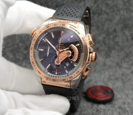 Tag Heuer Carrera Mens Watch 44mm Quartz movement Stainless Steel Watches - Image 3