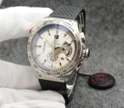 Tag Heuer Carrera Mens Watch 44mm Quartz movement Stainless Steel Watches - Image 6