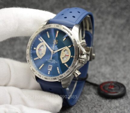 Tag Heuer Carrera Mens Watch 44mm Quartz movement Stainless Steel Watches