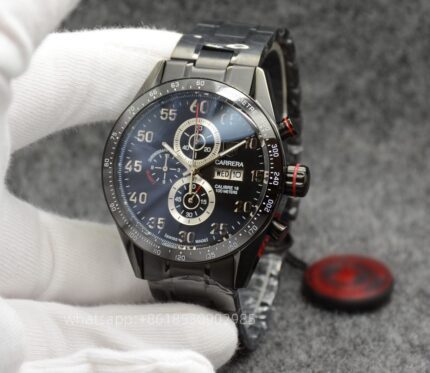 Tag Heuer Carrera Mens Watch 44mm Quartz movement Stainless Steel Watches - Image 2