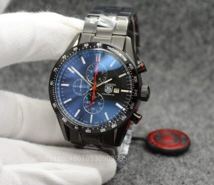 Tag Heuer Carrera Mens Watch 44mm Quartz movement Stainless Steel Watches - Image 5