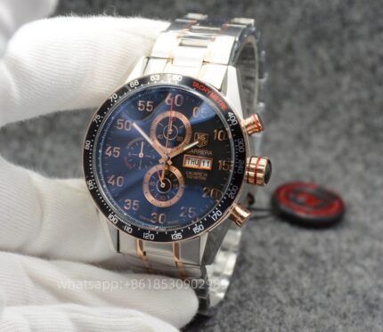 Tag Heuer Carrera Mens Watch 44mm Quartz movement Stainless Steel Watches - Image 6