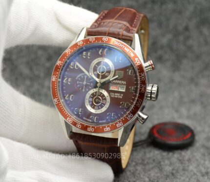 Tag Heuer Carrera Mens Watch 44mm Quartz movement Stainless Steel Watches - Image 2