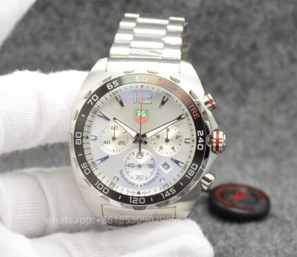 Tag Heuer Carrera Mens Watch 49mm Quartz movement Stainless Steel Watches - Image 5