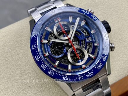 Tag Heuer Carrera Mens Watch 43mm CAL.2824 Automatic Mechanical Movement Stainless Steel Watches XF Factory - Image 4