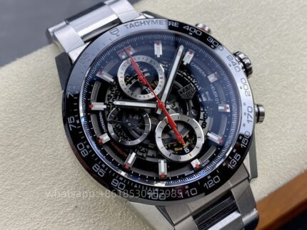 Tag Heuer Carrera Mens Watch 43mm CAL.2824 Automatic Mechanical Movement Stainless Steel Watches XF Factory - Image 4