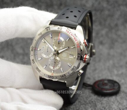 Tag Heuer Formula 1 Mens Watch 42mm Automatic Mechanical Movement Stainless Steel Watches - Image 6