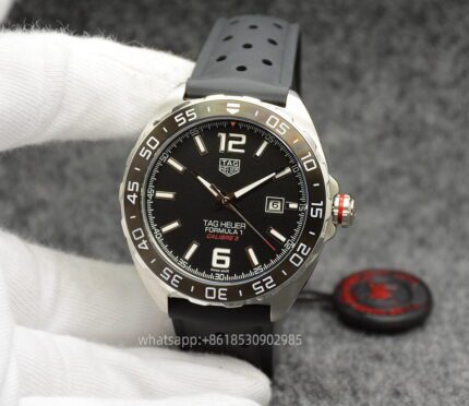 Tag Heuer Formula 1 Mens Watch 44mm Automatic Mechanical Swiss Movement Stainless Steel Watches - Image 6