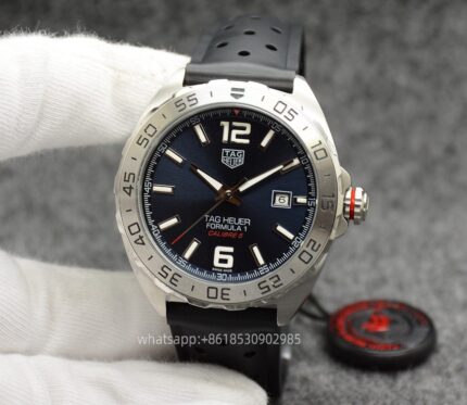 Tag Heuer Formula 1 Mens Watch 44mm Automatic Mechanical Swiss Movement Stainless Steel Watches - Image 7