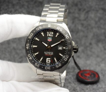 Tag Heuer Formula 1 Mens Watch 44mm Automatic Mechanical Swiss Movement Stainless Steel Watches - Image 3