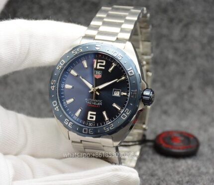 Tag Heuer Formula 1 Mens Watch 44mm Automatic Mechanical Swiss Movement Stainless Steel Watches - Image 7