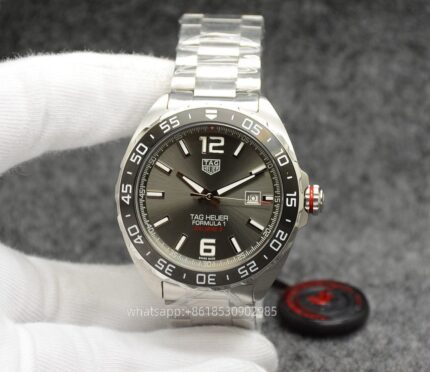 Tag Heuer Formula 1 Mens Watch 44mm Automatic Mechanical Swiss Movement Stainless Steel Watches - Image 9