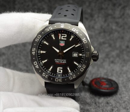 Tag Heuer Formula 1 Mens Watch 44mm Automatic Mechanical Swiss Movement Stainless Steel Watches - Image 5