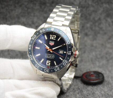 Tag Heuer Formula 1 Mens Watch 44mm Automatic Mechanical Swiss Movement Stainless Steel Watches - Image 3