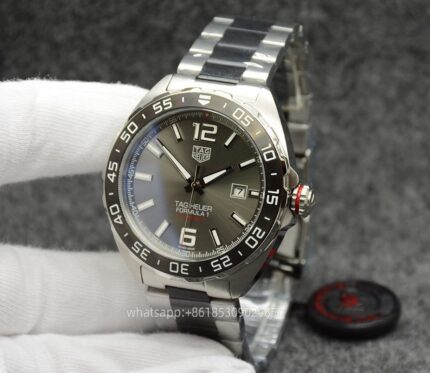 Tag Heuer Formula 1 Mens Watch 44mm Automatic Mechanical Swiss Movement Stainless Steel Watches - Image 6